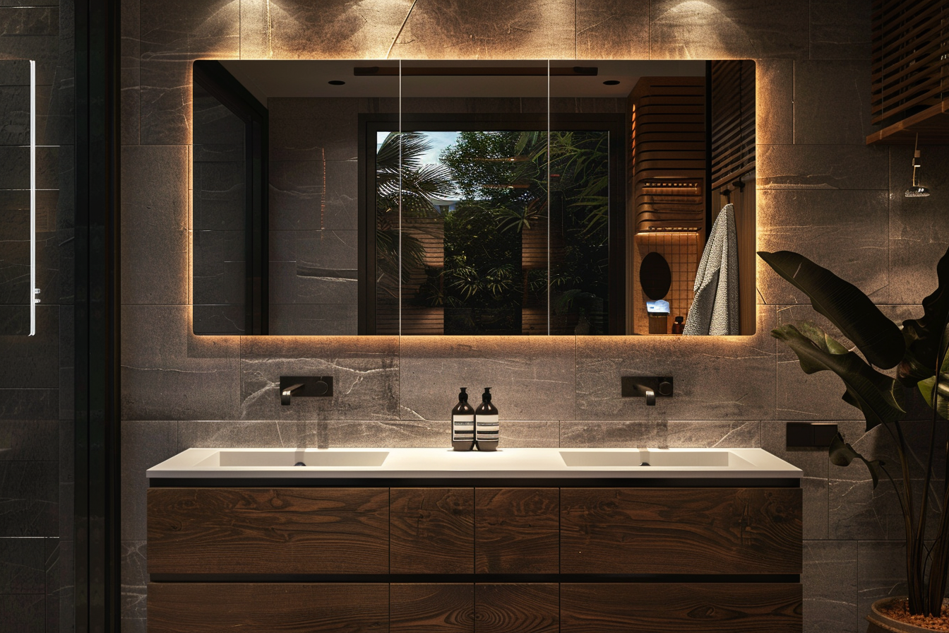 LED Mirror Cabinet