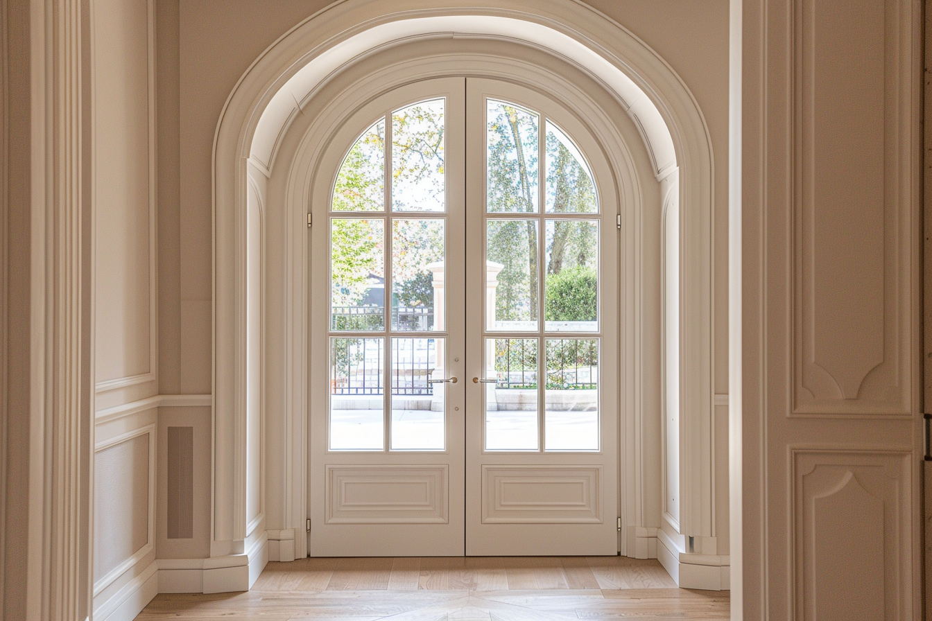 Arched French Doors
