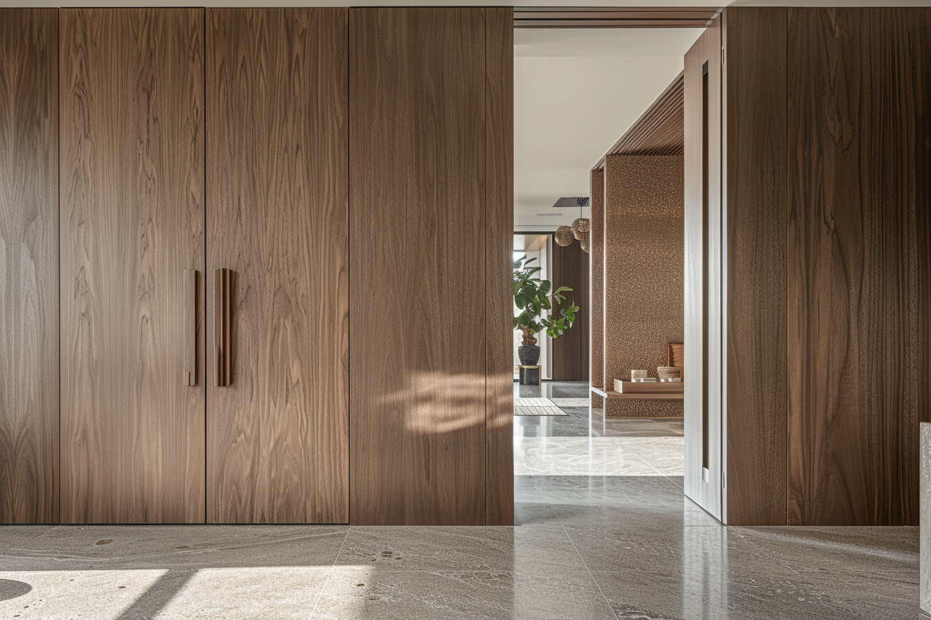 Wood Veneer Pocket Doors