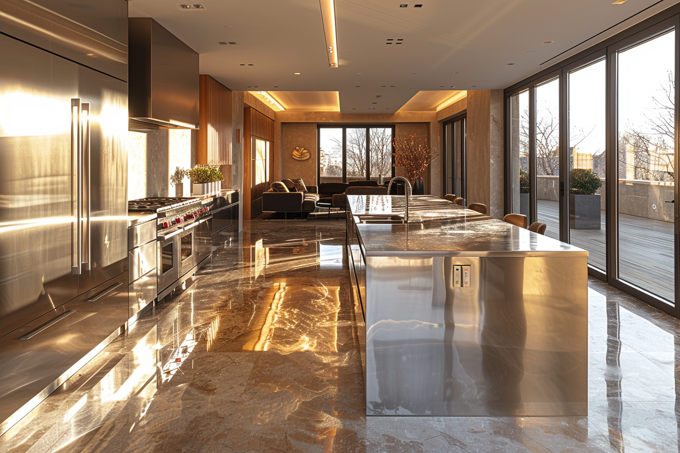 Metallic High Gloss Cabinets