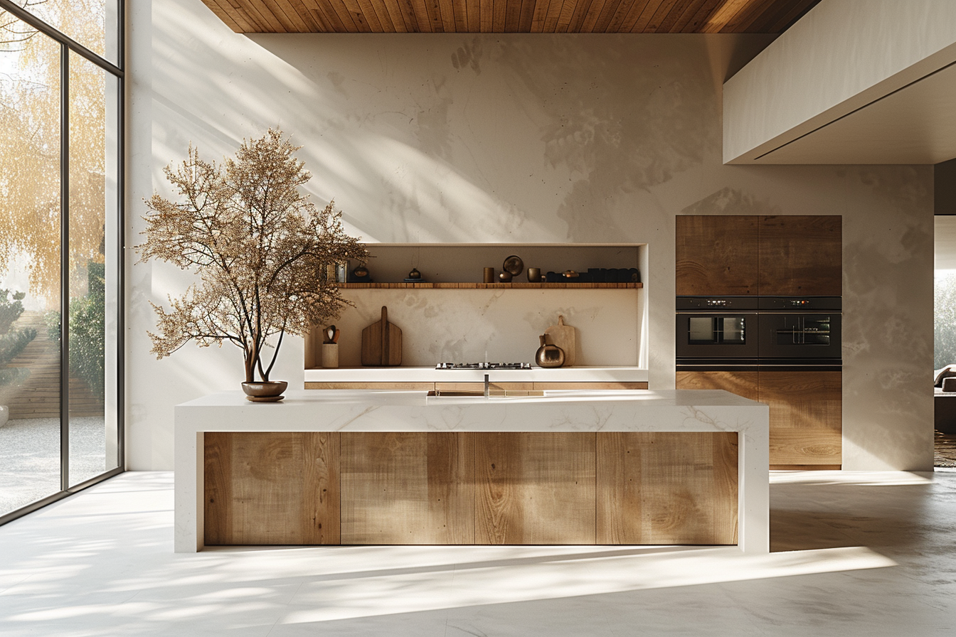 Two-Tone Minimalist Cabinets