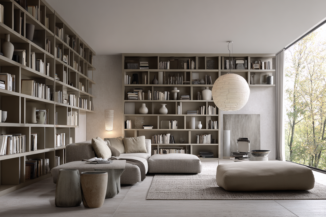 Open Bookshelves
