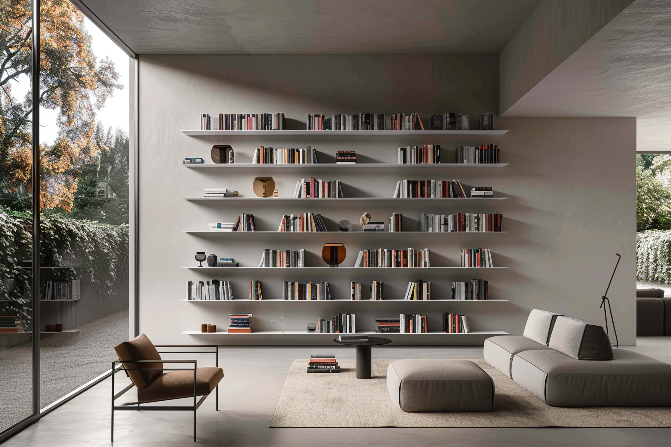 Wall-Mounted Shelves