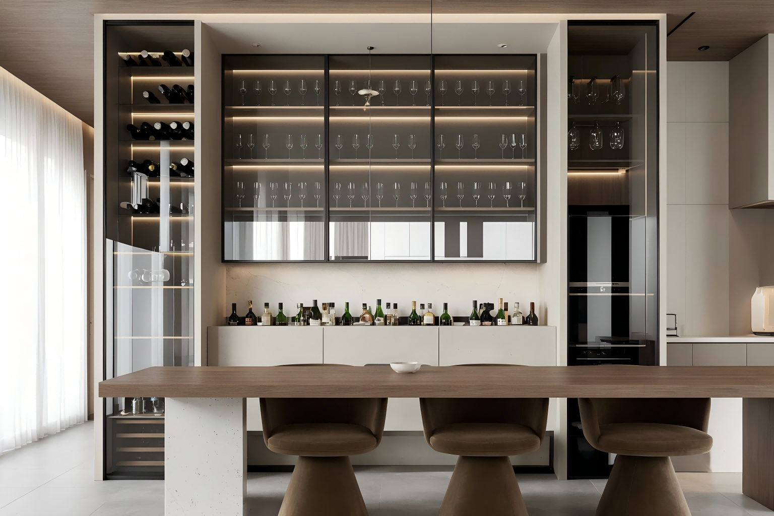Tall Dining Cabinets