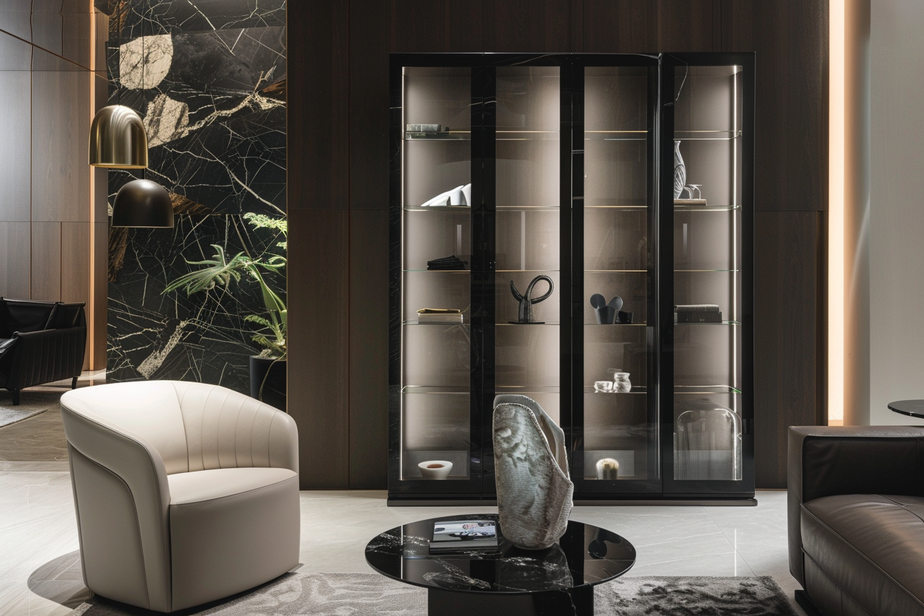 Glass-Front Display Cabinets