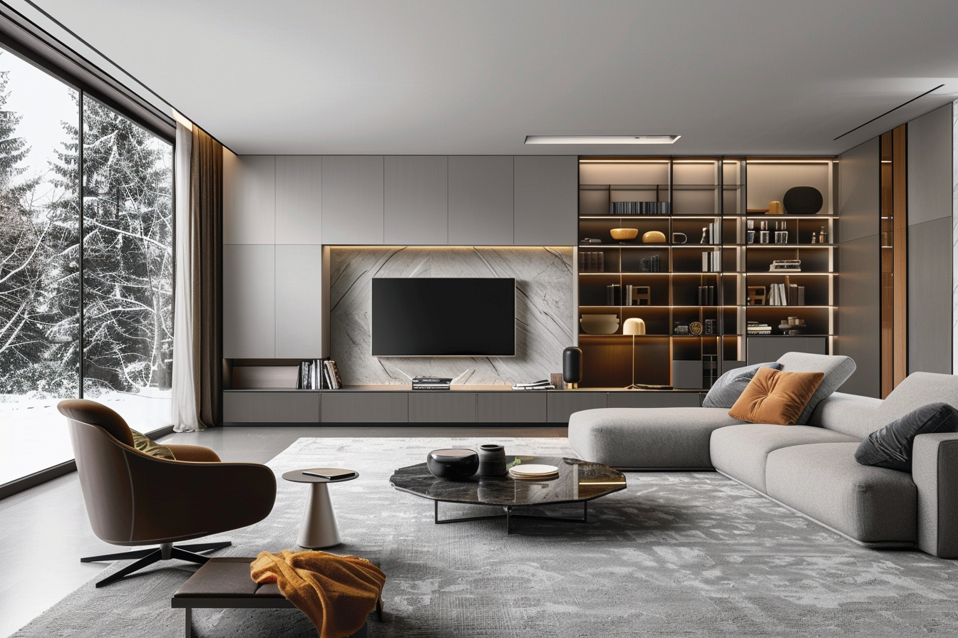 Integrated Storage Walls