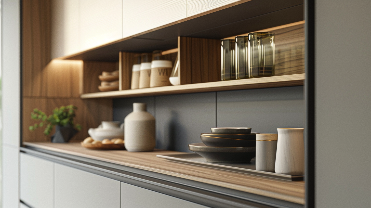 Hidden and open storage