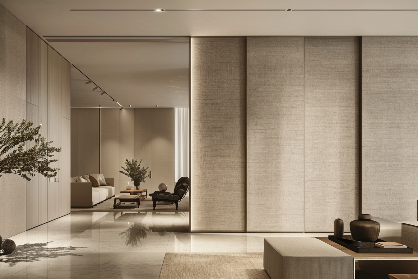 Textured Sliding Panels