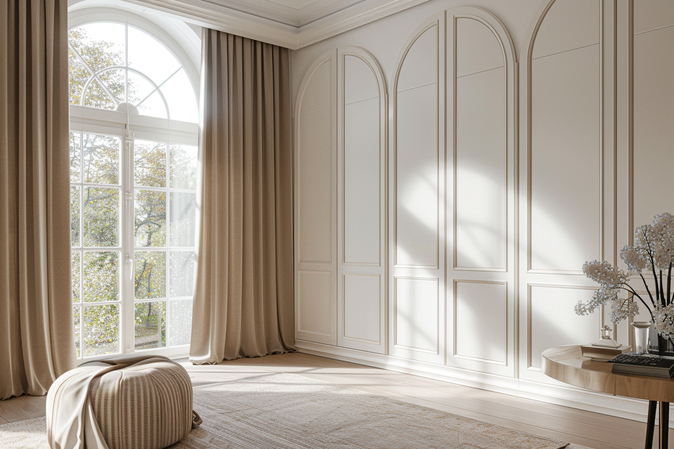 Arched Paneled Wardrobes