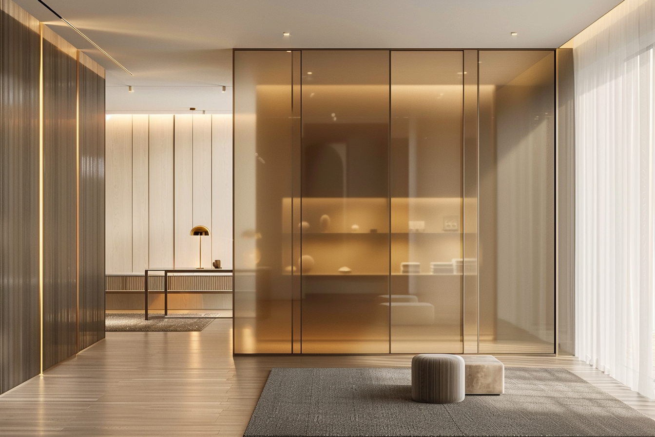 Bronze Glass Wardrobes