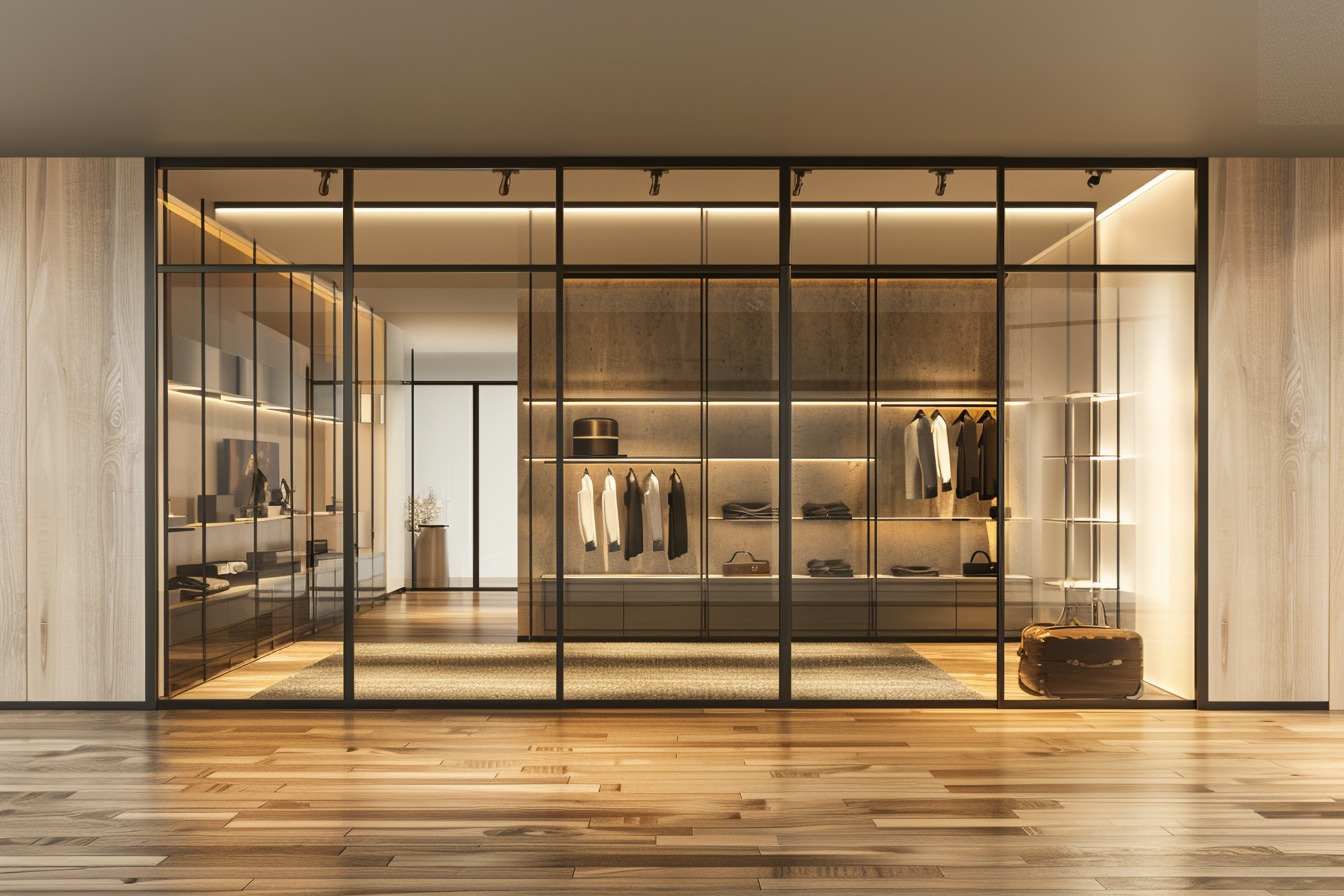 Clear Glass Wardrobes