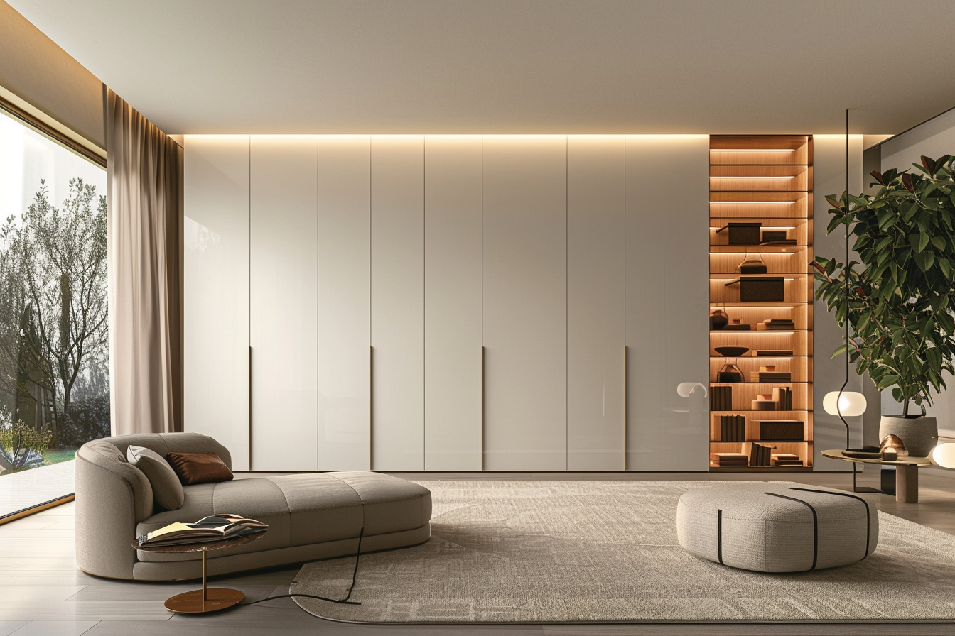 Shelf-Focused Modular Wardrobes