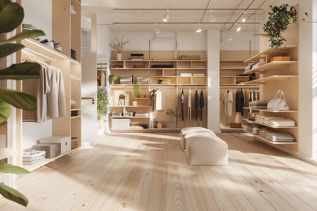 Bairui Open Wardrobes