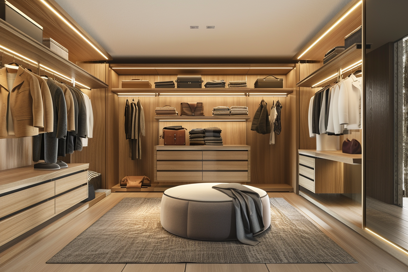 Open Walk-in Wardrobes